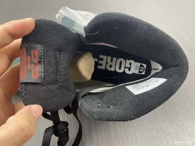 Chep Onekick Black Gore-Tex 1 Jordan High Grey Particle Retro Element DB2889-001 0326